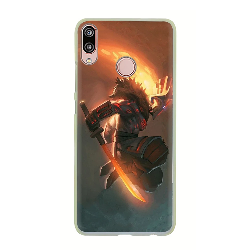 H2 Dota 2 герои жесткий чехол для телефона для huawei Honor play 10 8C 8X8 9 Lite 7C 7X 6A 7A 6C вид 20 9X Pro - Цвет: H2
