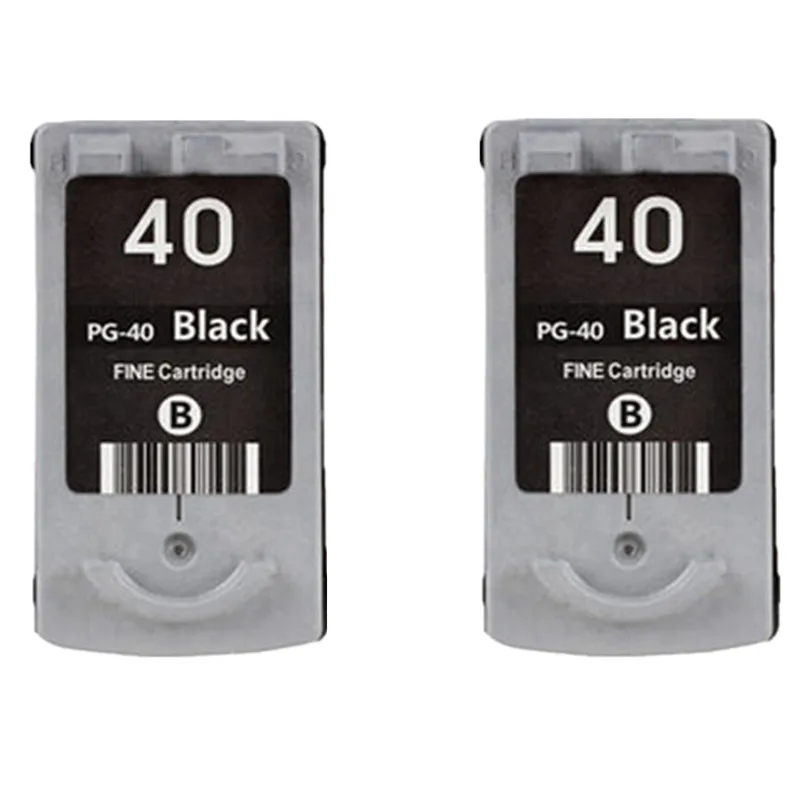 

hisaint Compatible Ink Cartridge for Canon 40 PG40 for Canon PIXMA iP1200 iP1300 1600 1700 1800 1900 2200 printer Free Shipping