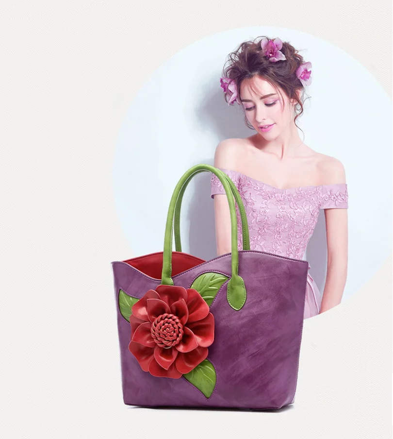 Роскошные сумки женские сумки дизайнерские брендовые Цветочные женские сумки через плечо женские кожаные сумки винтажные женские сумки большие
