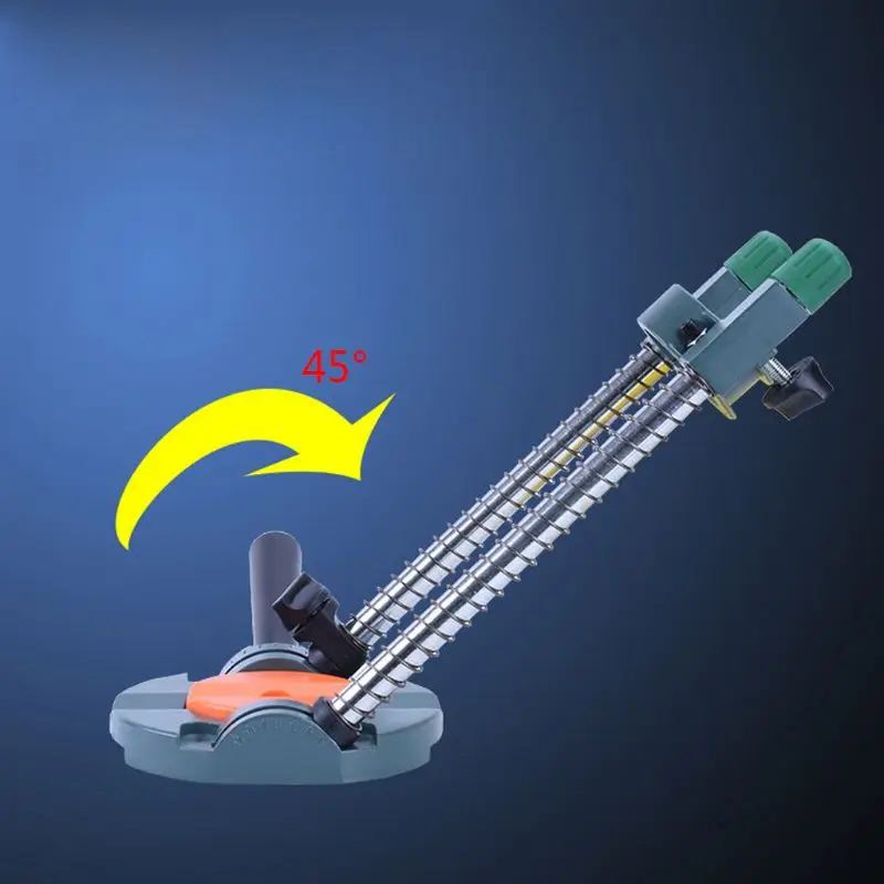 Регулируемая угловая буровая установка прецизионная направляющая стойка позиционирования Кронштейн Держатель для электрической дрели съемная ручка DIY инструмент