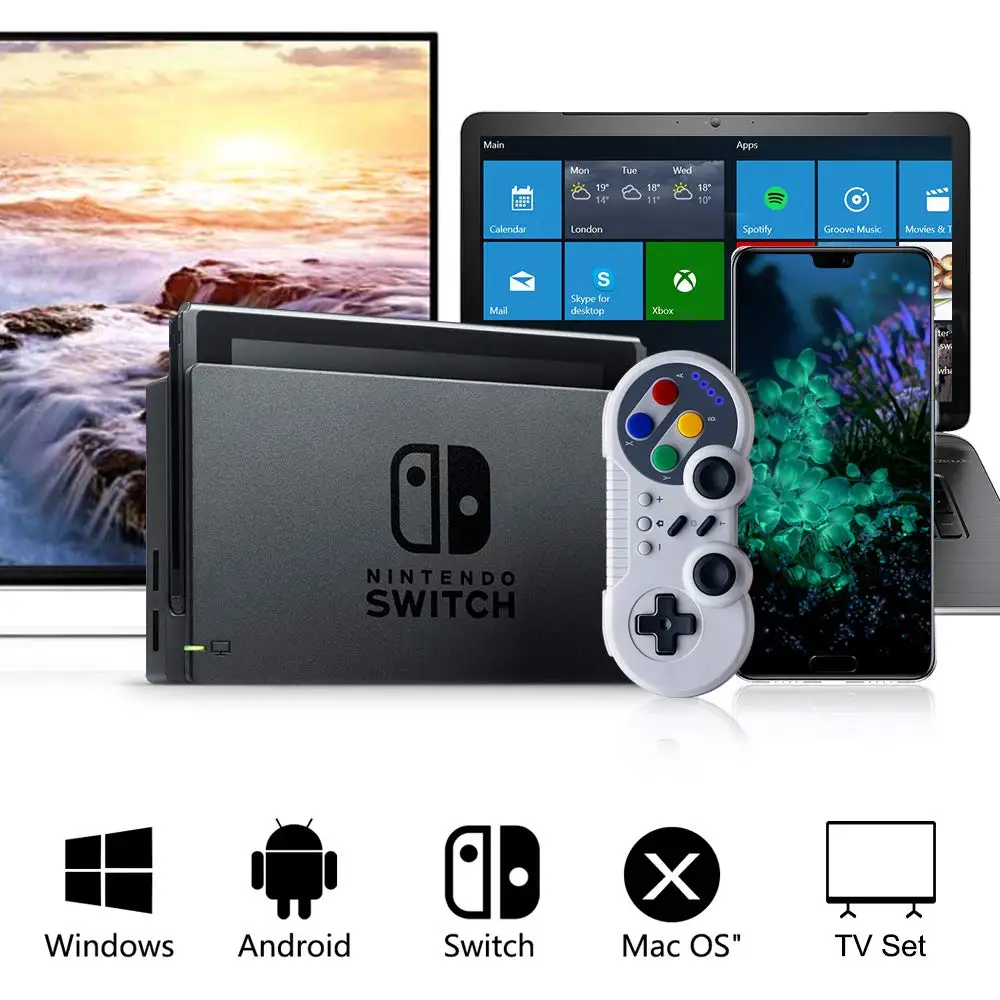 Для Switch Pro Bluetooth беспроводной контроллер для NS пульт дистанционного управления для kingd Переключатель консоли джойстик для Android смартфон