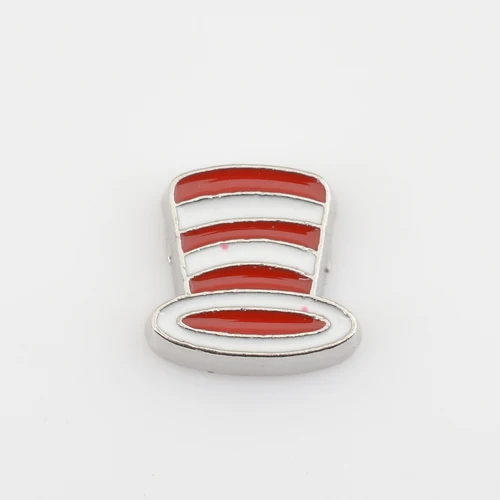 

Hat, Floating charm fit floating charm lockets, FC0234,10PCS/LOT