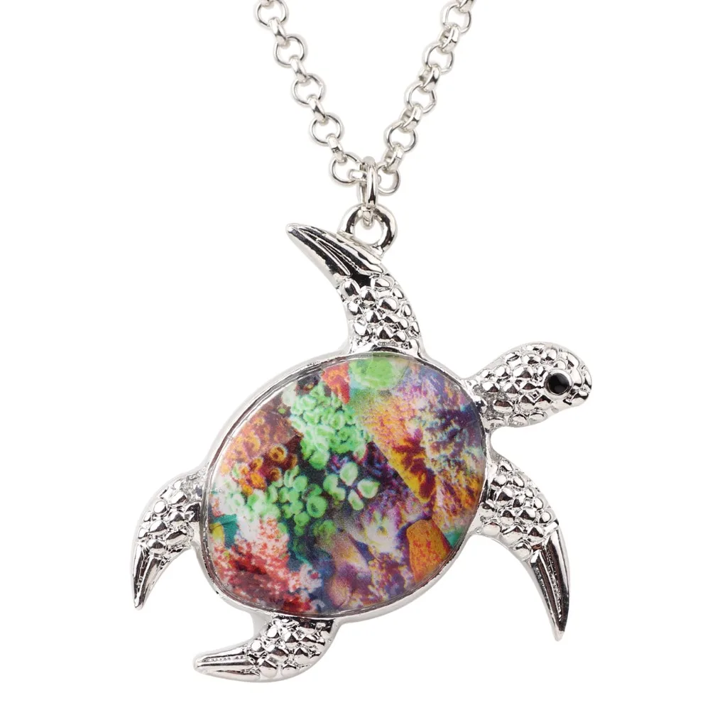 Женское ожерелье с подвеской в виде черепахи|fashion jewelry|jewelry fashionjewelry for women |