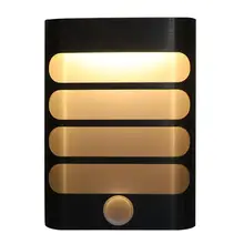 LumiParty перезаряжаемый Ночной светильник с датчиком движения, светодиодный беспроводной настенный светильник, ночник, Автоматическое включение/выключение для детской прихожей, дорожек, лестниц