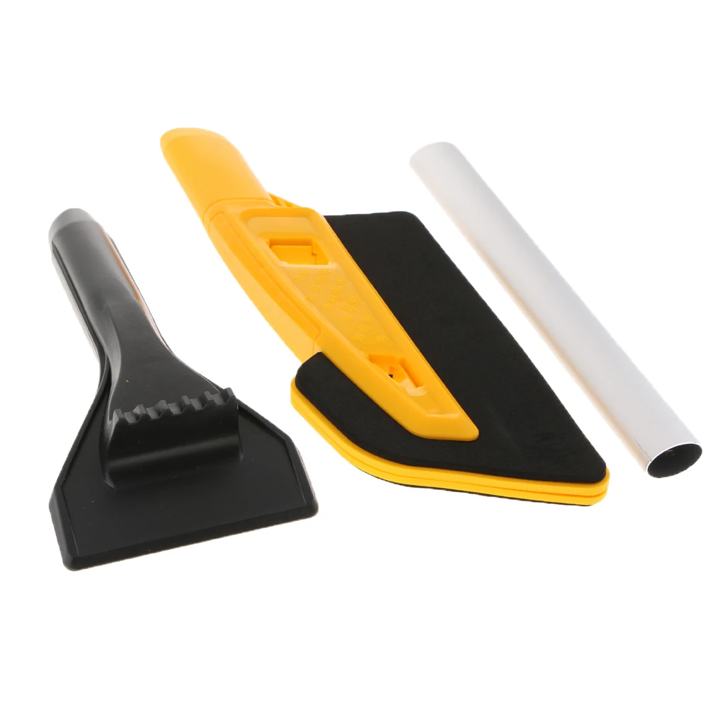64cm 2-In-1 Winter Multi-function Snow Removal Ice Scraper for Cars And Trucks Automatic Snow Remove Car Truck SUV Windshield