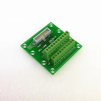 

DC3 20P 2x10Pins Header Breakout Board, Terminal Block, Connector.