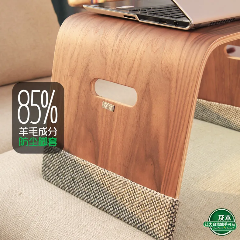 Modern/simple/laptop desk/solid wood/computer desk for bed 2 type