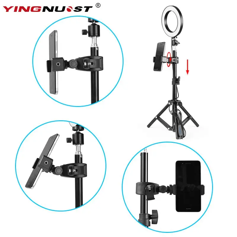 LED-Ring-Light-6-16cm-3200-5600K-64-LEDs-Selfie-Ring-Lamp-Photographic-Lighting-With-Tripod (3)