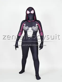 

Gwenom Cosplay Costume Femme Symbiote Venom Spider Gwen Stacy Spiderman Superhero Suit