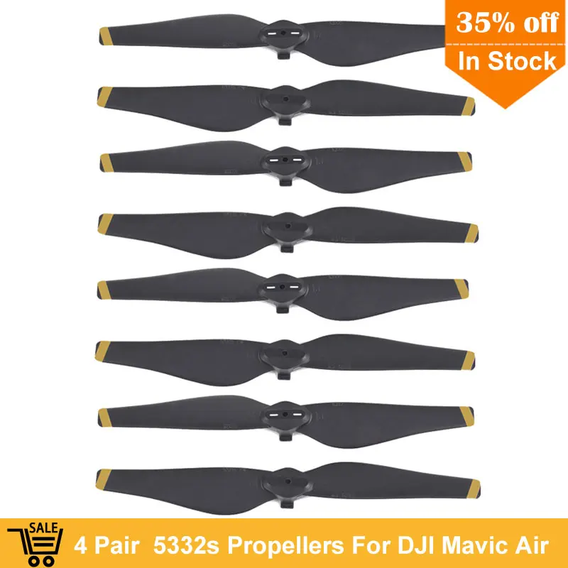 New Arrival 4 pair 8 pcs 5332s DJI Mavic Air Propeller propellers Blade prop for DJI Mavic Air Drone Accessories