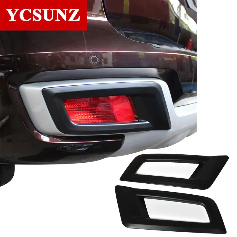 

Matte Black Front Fog Lights Cover For Ford Everest Endeavour 2016 2017 2018 2019