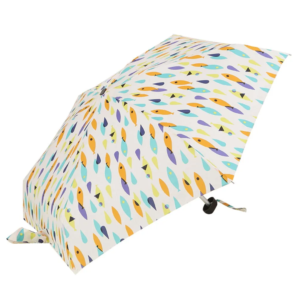 5 складной плоский светильник, Сумка с карманом, зонт, ультра-светильник, складной зонт от солнца, мини-зонт для отдыха, зонт A30613 - Цвет: A