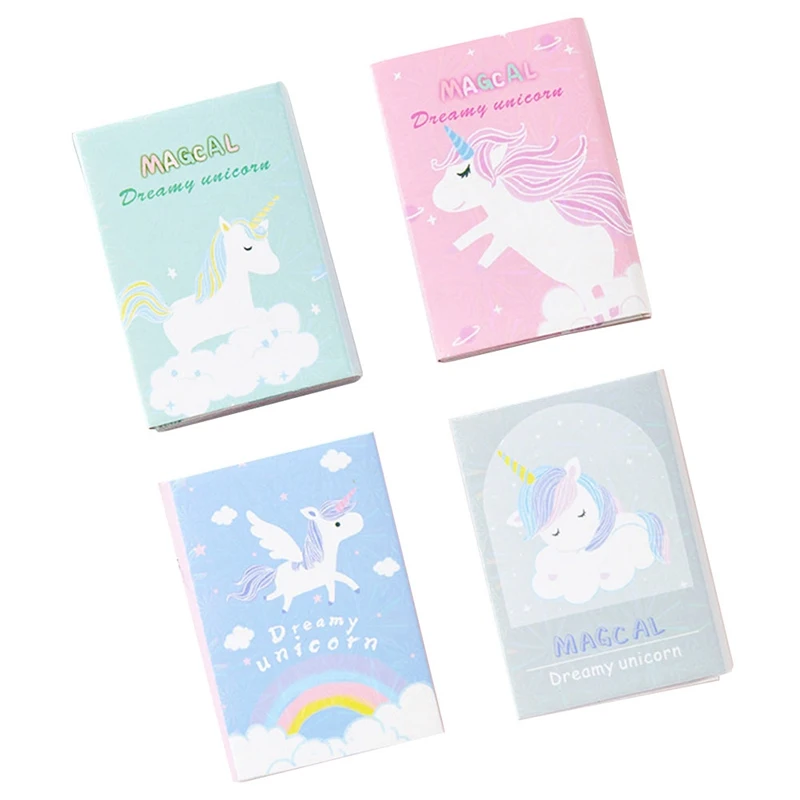 

Unicorn Cute 6 Folding Memo Pad N Times Sticky Notes Memo Notepad Bookmark Gift Stationery Random Color