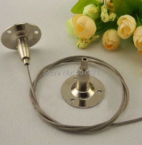 Picture Hanging Kits with 2 fixtures and 3m Long Steel Cable for