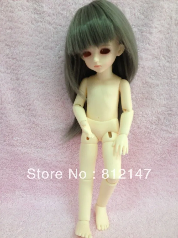 BJD парик(серый)(для куклы 1/6BJD