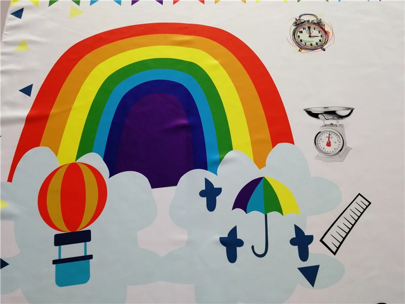 Cute Multi-Function Baby Play Mats Infant Portray Blanket Bed Room Wall Decor  Background Blankets Baby Milestone Photo Props
