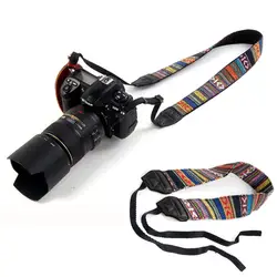 DOITOP универсальная видеокамера Камера плечевой ремень Винтаж мягкие Цветной видеокамера ремень для DSLR Камера
