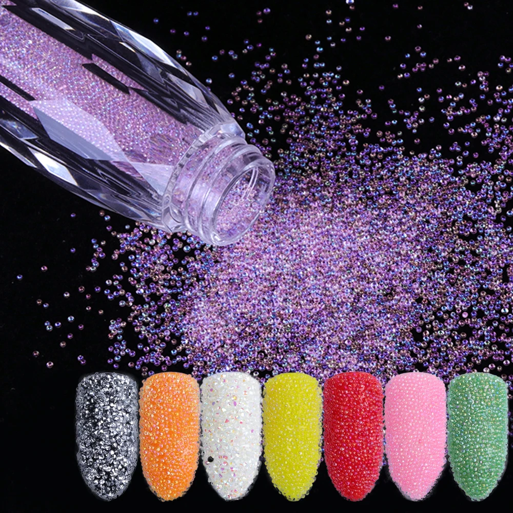 caviar nail glitter