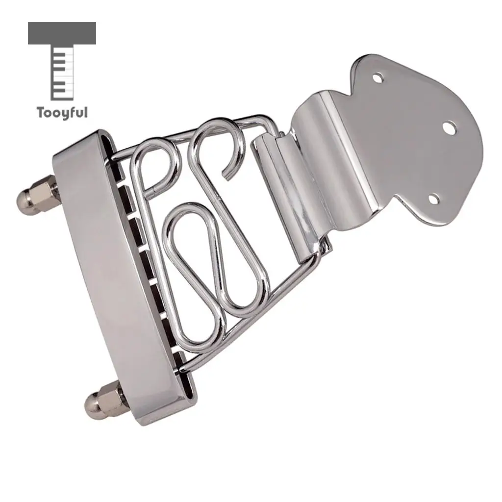 Tooyful Trapeze Tailpiece Deluxe for 6-String Hollow Semi Hollow Archtop Jazz Guitar