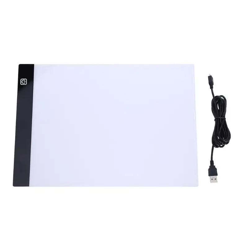 

A4 K2 LED Acrylic Painting Drawing Board LED Light Box Tracing Board Copy Table Blank Pads Panel Draw Tablet Vision Technology