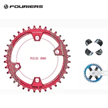 Fouriers велосипед одиночный цепочка кольцо узкий широкий зубы звезды звездочки 30т 32Т 34 Т 36 Т БХД 96мм х Т Р цепь М9000 M9020 колеса