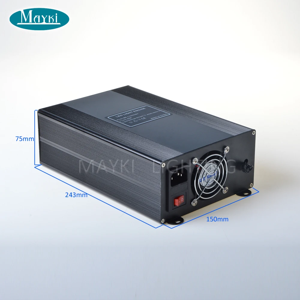 Maykit DMX 45 Вт RGB светодиодный волоконно оптический потолочный светильник двигатель