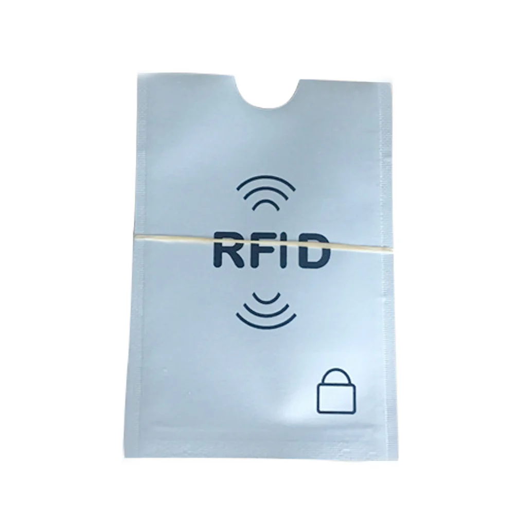 10 шт./лот Прочный Удобный держатель для Карт RFID Pro защитный чехол для паспорта Ультратонкий алюминиевый