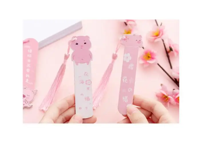 1pcs Pig Rulers Cute Stationery Sewing Ruler Wooden Set of Drafting Rules Student Cute Design Rulers Kawaii School Supplies