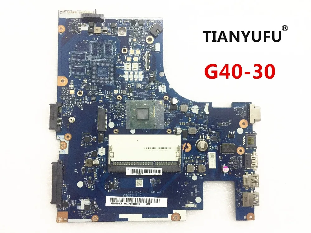 

Brand New ACLU9 / ACLU0 NM-A311 Motherboard for Lenovo G40 G40-30 laptop MOTHERBOARD With cpu ( for intel CPU ) tested 100% work