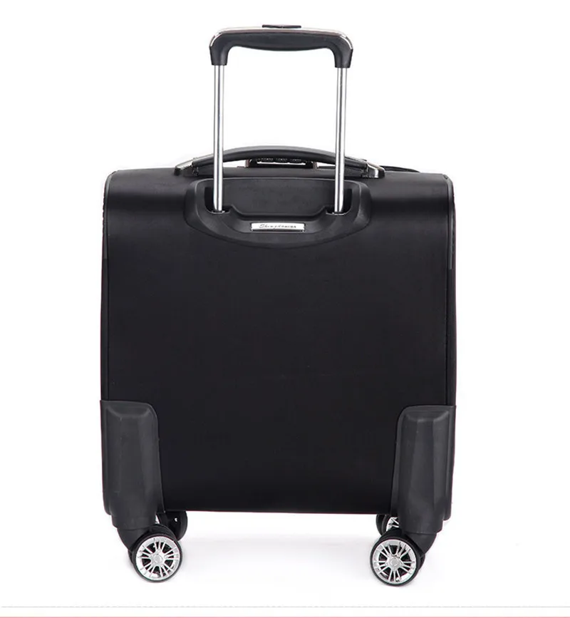 18 дюймов водонепроницаемый Оксфордский чемодан на колесиках деловой чемодан на колесиках мужской чемодан Женская дорожная сумка для багажа Rolling valise