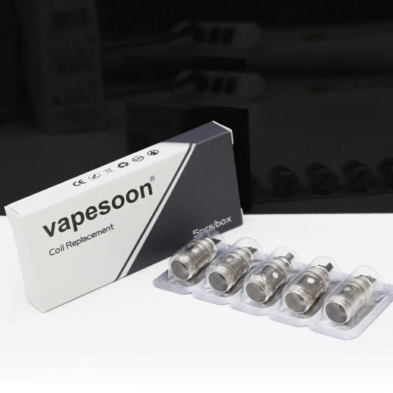 20 шт. VapeSoon оригинальный атомайзер Core EC катушка head Melo 2 3 mini nano ijust S one iStick Pico kit