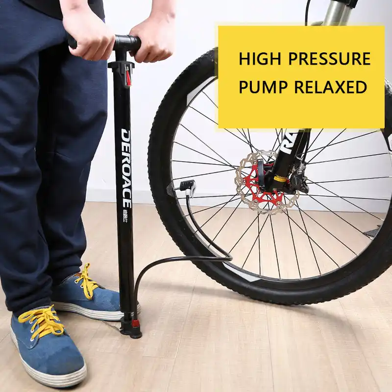 high pressure bicycle tire pump