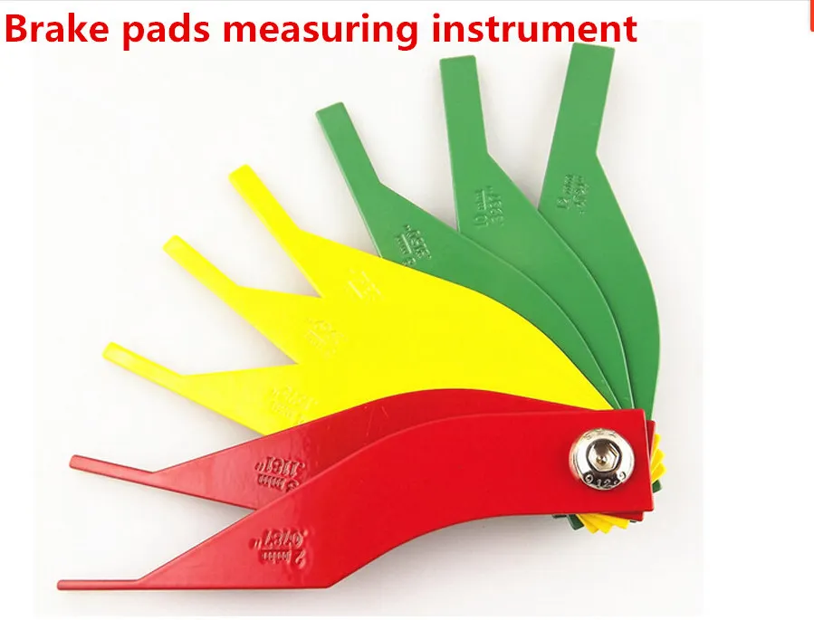 Новое поступление! высококачественные тормозные колодки, весы, тормозные колодки, толщина тормозных колодок, измерительный инструмент, измерительный инструмент