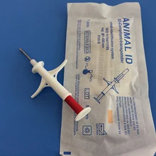 RFID поиск микрочип для собак с шприцем, ПЭТ ID микрочип ICAR одобренный питомец отслеживание микрочип