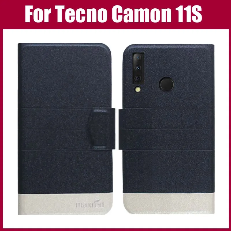 Горячая распродажа! Tecno Camon 11S чехол Новое поступление 5 цветов модный флип