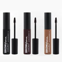 Профессиональный макияж глаз черный кофе коричневый хна брови краска натуральный водонепроницаемый макияж тушь для ресниц краска для татуажа гель