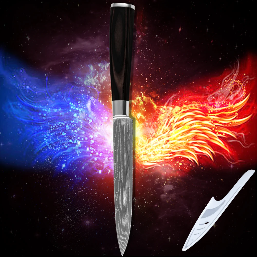 XYJ Brand knife 8 inch slicing kitchen knife high carbon stainless