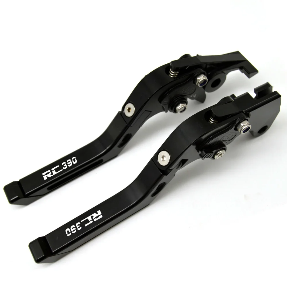 For KTM RC390 RC 390 2013 2017 Folding Extendable Adjustable Brakes