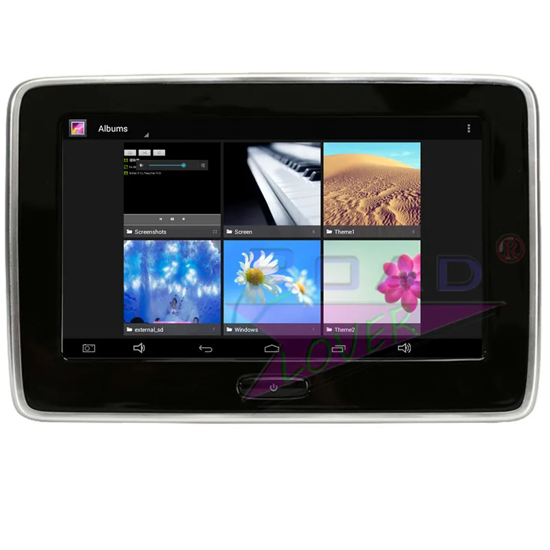 Car Headrest Monitor DVD Video Player TFT LCD Screen