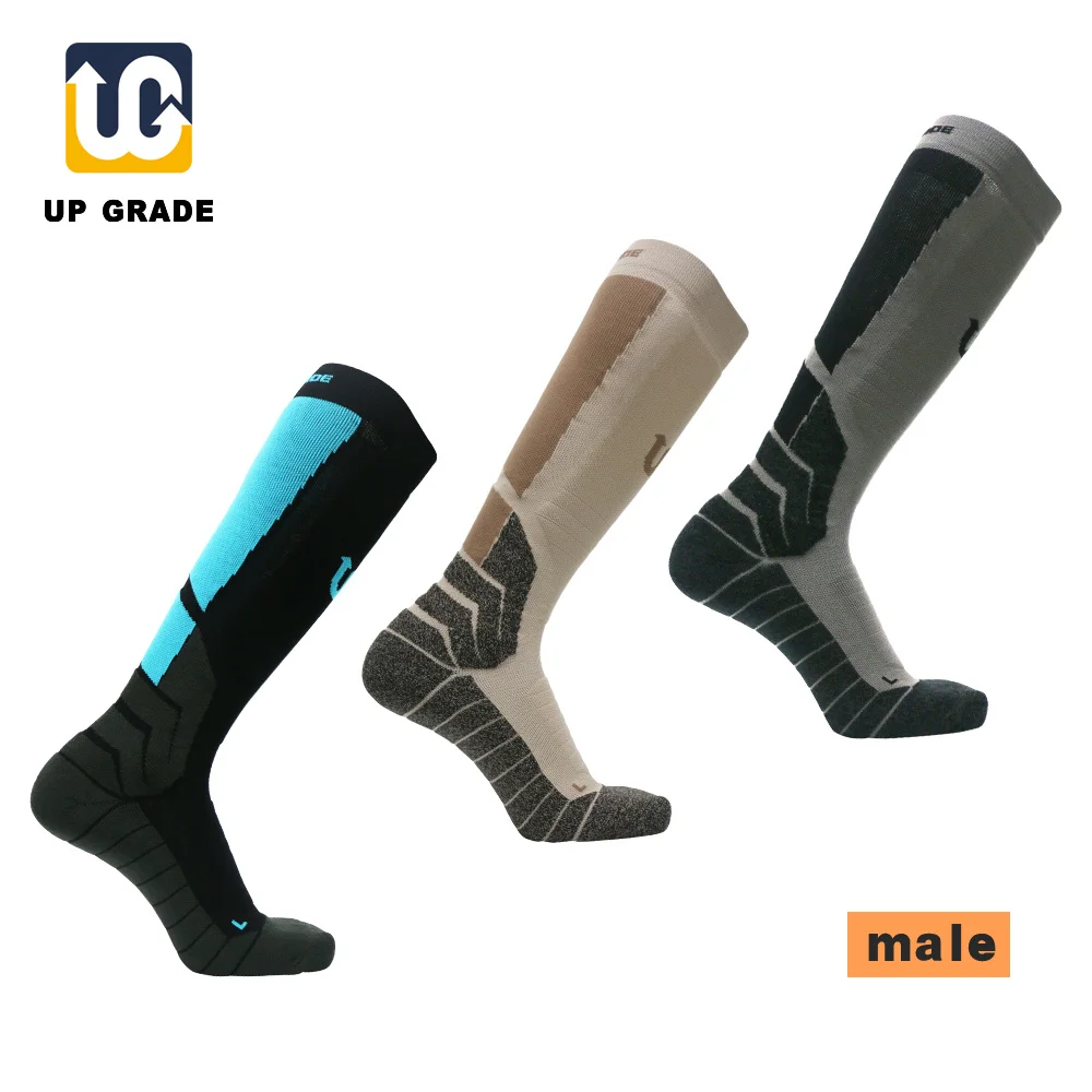 

UPGRADE 3Pair/Lot Men Women Cycling Climbing Hiking Skiing Socks High Outdoor Warm and breathable Socks Outdoor