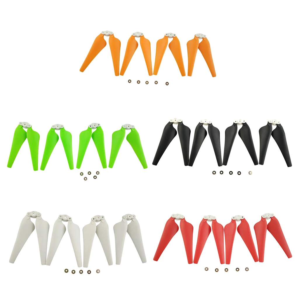 

4Pcs Folding Propellers Prop CW CCW for SJRC S70W HS100 Quadcopter Backup Parts Drone Upgrade Blade