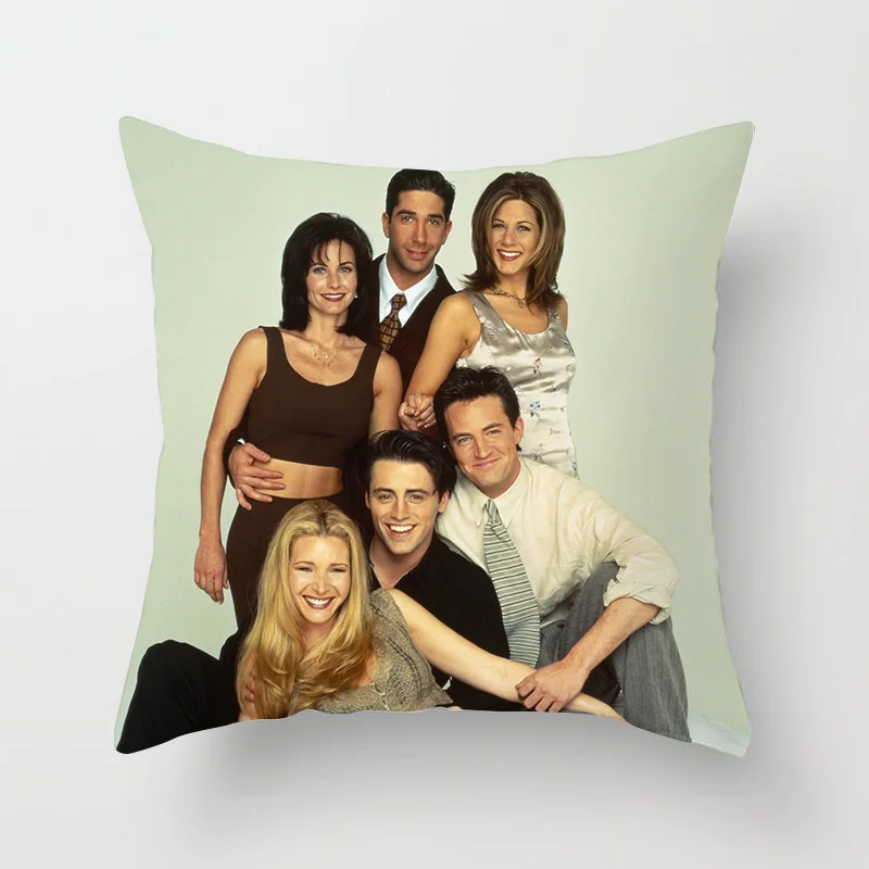Наволочка для подушки ZENGIA Friends tv Show 45x45 см, наволочка для подушки из полиэстера, Декоративные диванные подушки 30x50 см, декоративные подушки