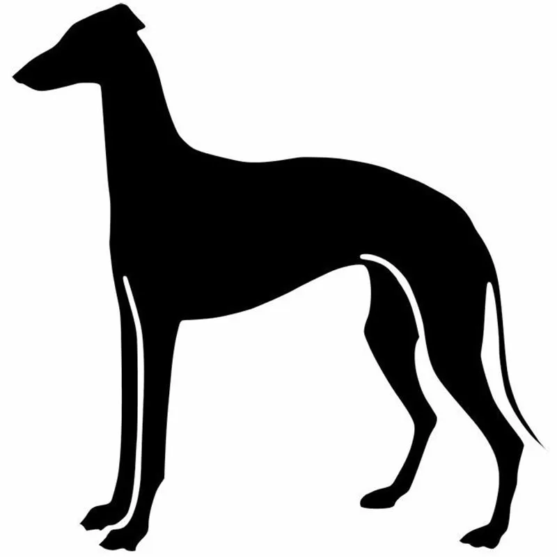 Автомобильный Стайлинг Greyhound собака автомобильный Украшение Наклейка модное