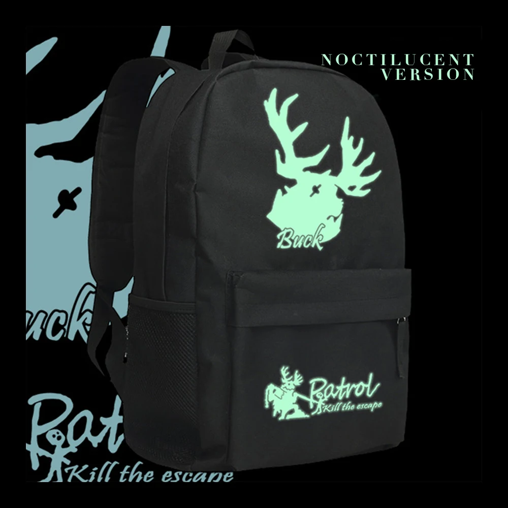 

Zshop Identity V Backpack Light in Dark Deer Haed Design Daypack