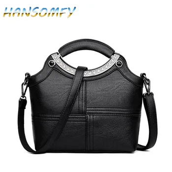 

Hot Sale Fashion Patchwork Shoulder Cross Body Bags Ladies Leather Women Bags Women's High quality Leather Handbags MX-52