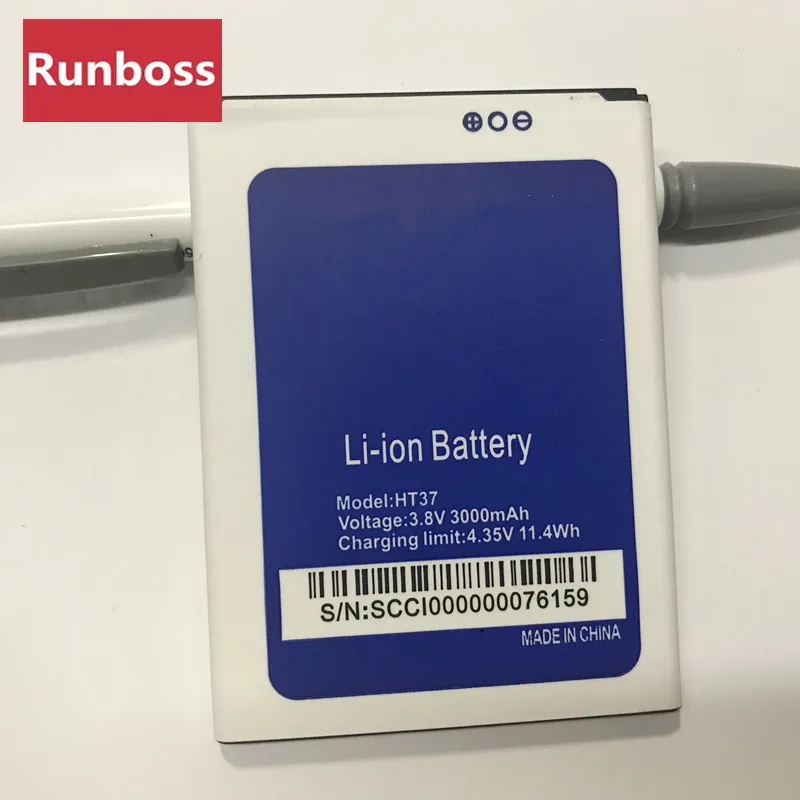 

Original HT37 3000mAh Battery For HOMTOM HT37 / HOMTOM HT37 Pro Mobile Phone Battery