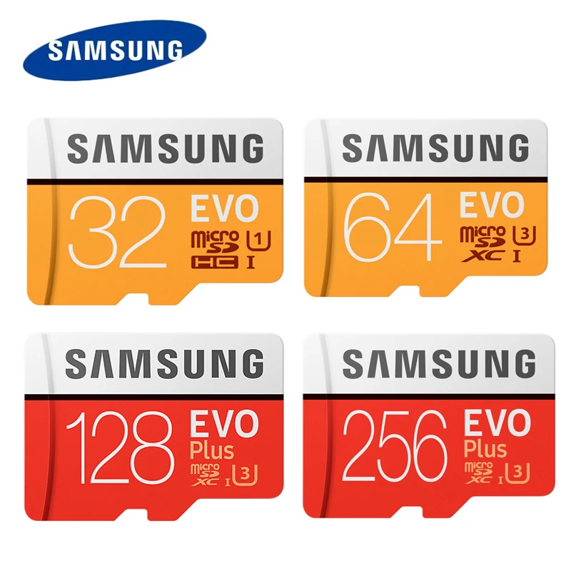 Карта памяти SAMSUNG Micro sd 100 МБ/с./с, класс 10 U3 512 ГБ, 256 ГБ, 128 ГБ, 64 ГБ, карта памяти, 32 ГБ, U1, 95 МБ, Memoria, TF, флеш-карта для телефона камеры