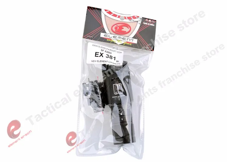 Elemento Airsoft Surefir Lanterna Tática Glock 18c 19 Acessórios Luz Estroboscópica X300 Pistola Armas Ex381 X300v 15 Luzes de armas