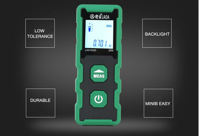 LAOA лазерный дальномер 20-100 измерители дальномер Лазерная Лента дальномер линейка диаметр рулетка