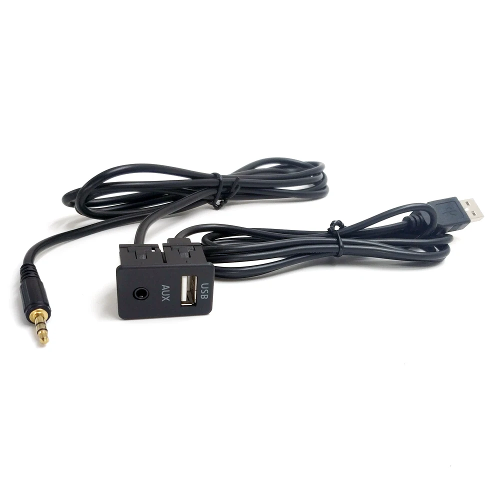 Car AUX USB Extensional Audio Cable (6)